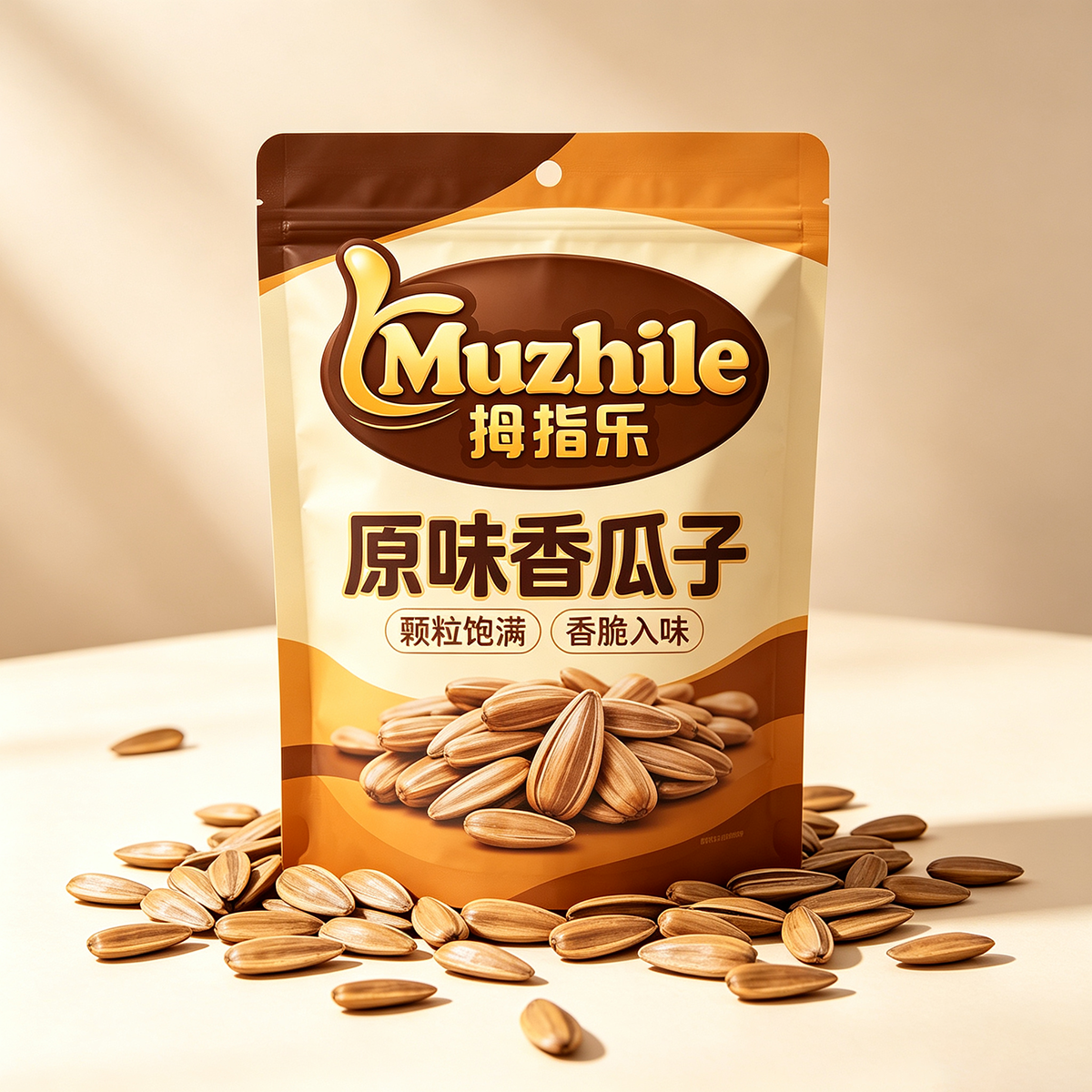 拇指乐原味香瓜子